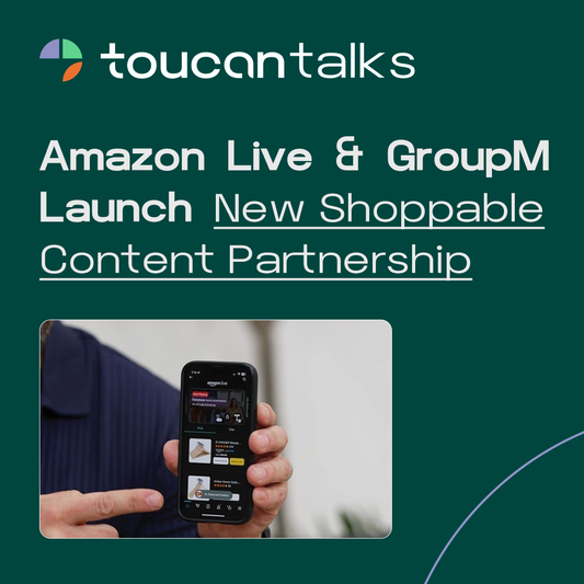 Amazon Live and GroupM Launch New Shoppable Content Partnership