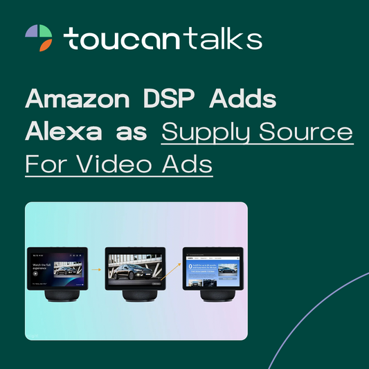Amazon DSP Adds Alexa as Supply Source For Online Video Ads